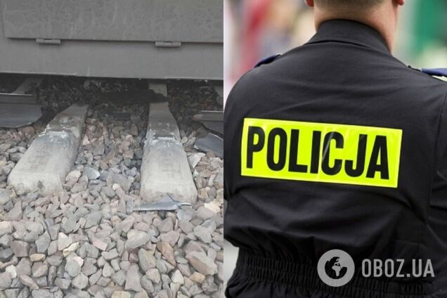 В Польше повреждена линия железной дороги, ведущая на 'главную артерию для поставок в Украину': говорят о диверсии. Фото