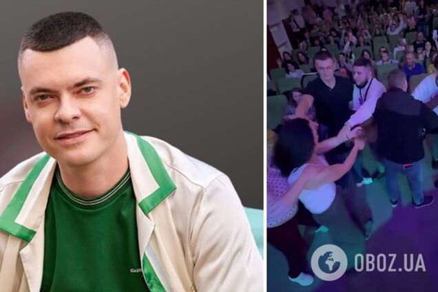Артист продовжував співати, поки жінки билися під сценою: концерт у Борисполі обернувся "пʼяним мордобоєм" на очах у дітей