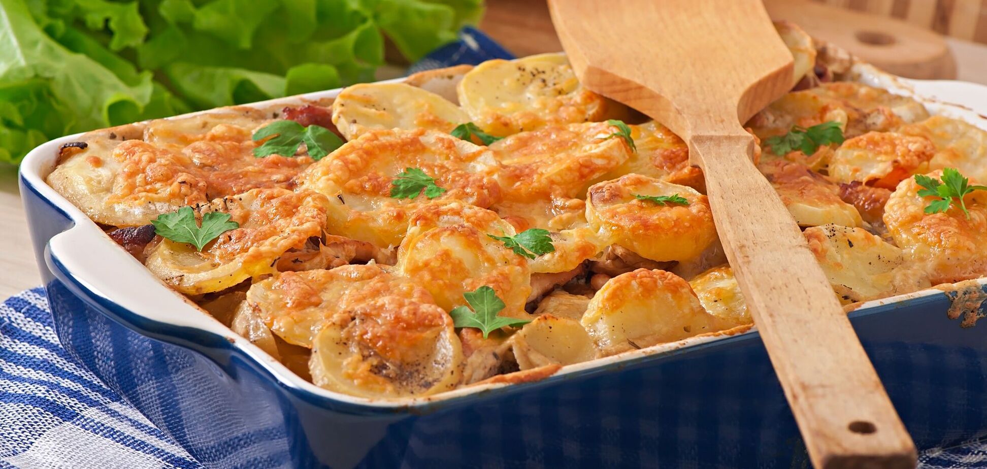 Что вкусно приготовить из картофеля на ужин: добавьте грибы и много сыра