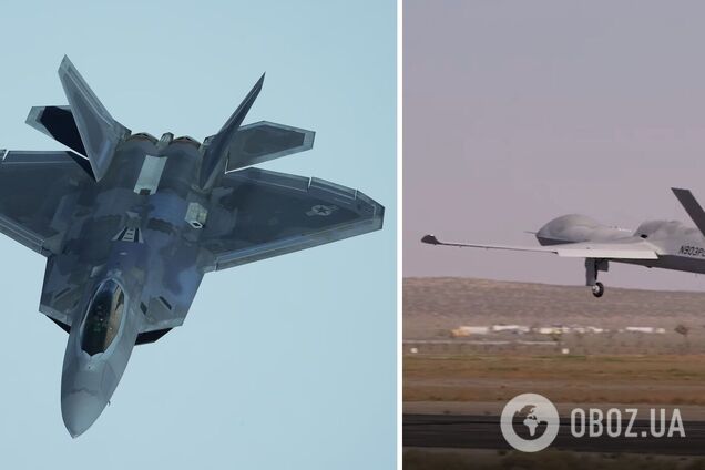 Впервые в истории: в США пилот управлял одновременно истребителем и беспилотником-напарником. Фото