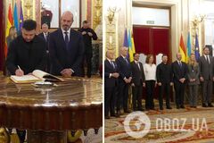 Ситуація на фронті, посилення ППО й енергетика: Зеленський прибув з візитом до Іспанії і провів низку зустрічей. Фото й відео