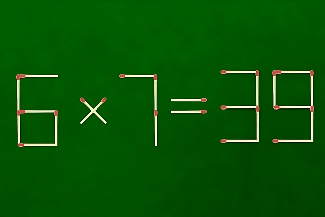 Как передвинуть 2 спички, чтобы уравнение стало правильным: задание для сообразительных