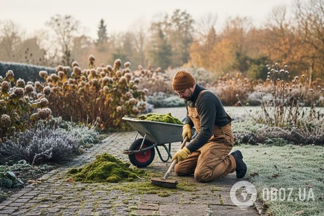 Как избавиться от мха на садовых дорожках: безотказный способ