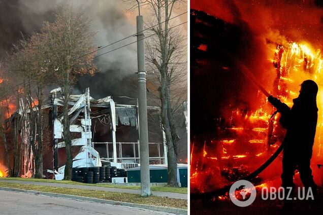 Оккупанты атаковали Львовскую область: повреждены энергообъект и деревообрабатывающее предприятие. Фото