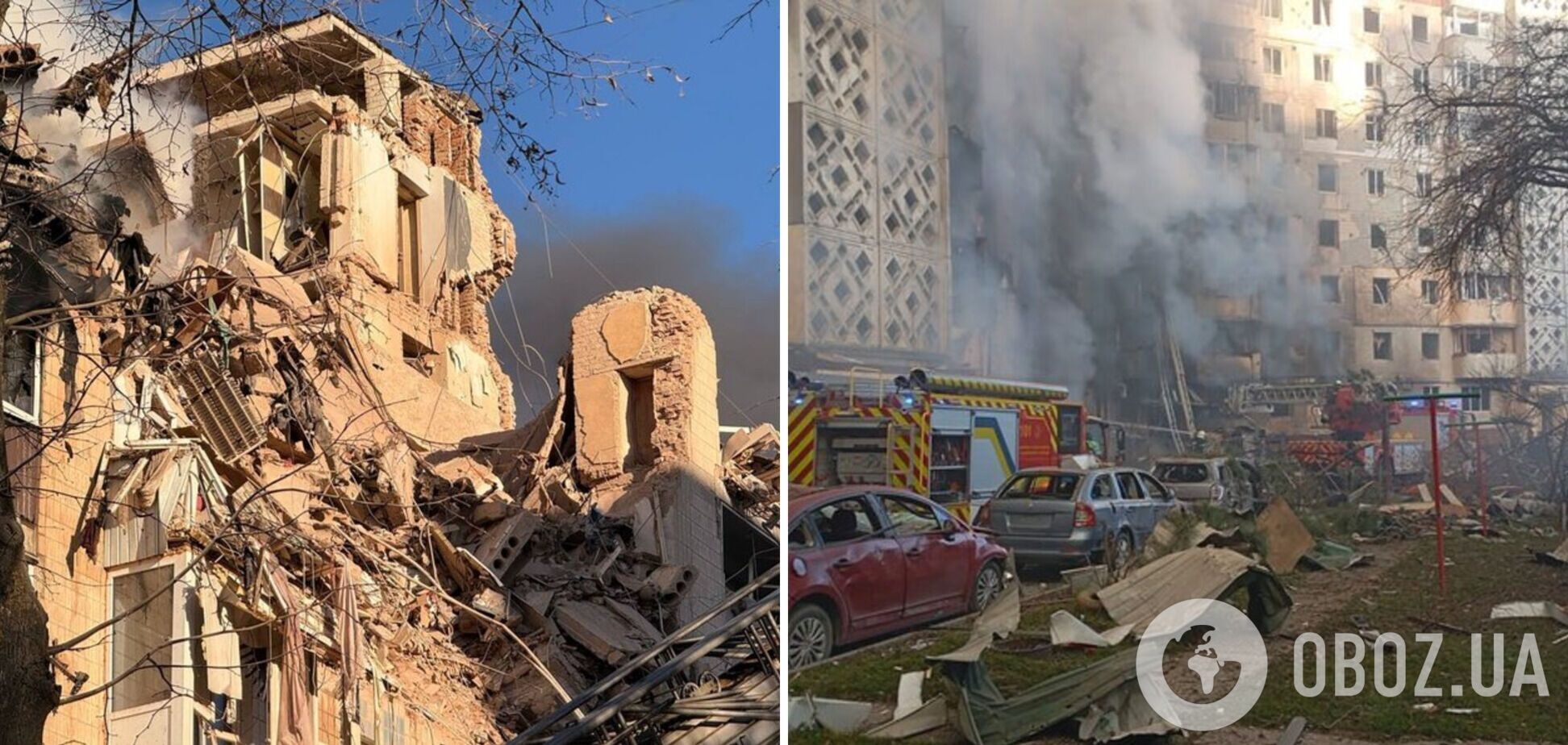 'Вибігла босоніж, наша квартира в диму': мешканці Тернополя розповіли про ворожу атаку. Фото і відео