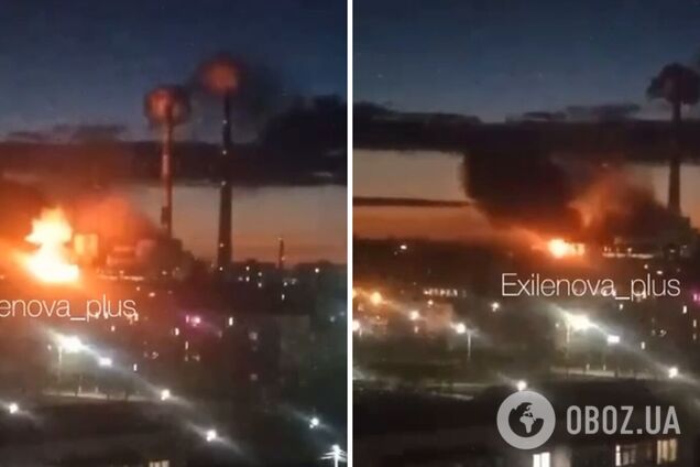 В России поражена Рязанская ГРЭС, которая обеспечивает значительную часть электропотребления центральных регионов. Видео