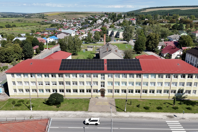 На Тернопольщине заработала первая энергонезависимая школа от Glossary Eco Foundation