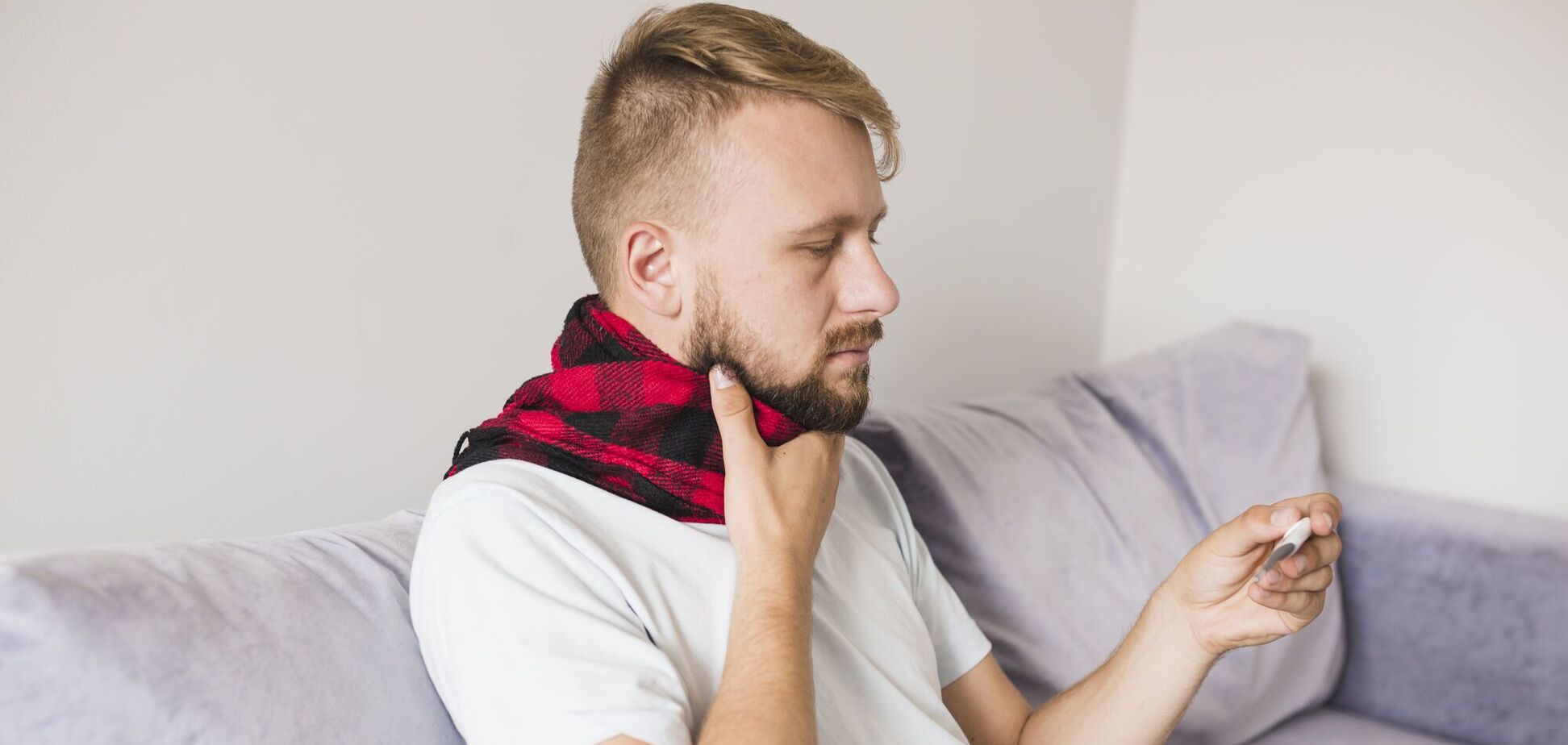 Как сказать на украинском 'першит в горле'