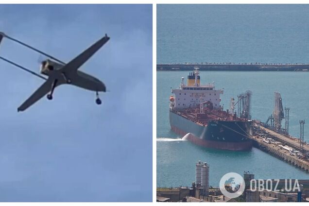 Вспыхнули пожары, поврежден танкер: появились данные о последствиях атаки дронов на порт в Туапсе. Фото и видео