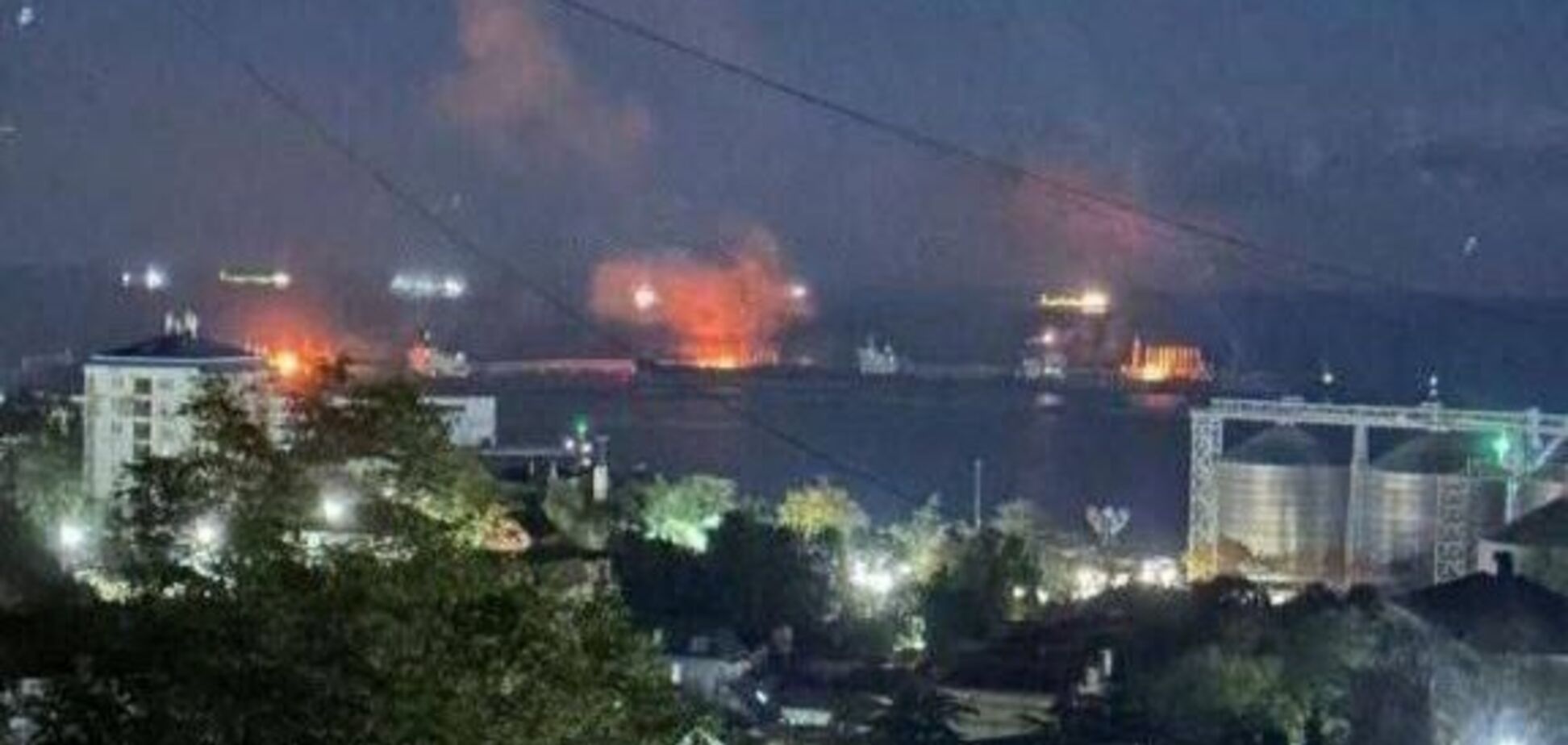 Атака на порт в Туапсе