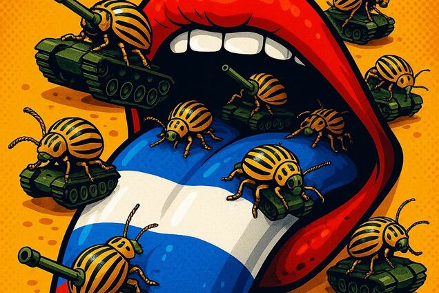 Иллюстрация. Русский язык и российская агрессия