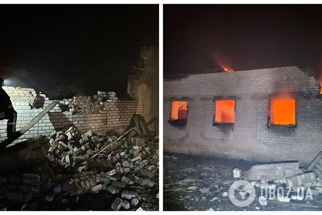 На Дніпропетровщині внаслідок ворожих атак сталися пожежі, постраждали троє чоловіків. Фото