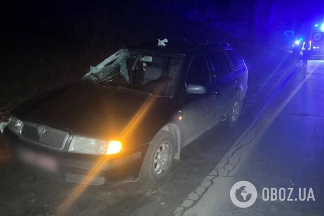 Под Киевом легковушка на скорости сбила насмерть пешехода. Подробности ДТП и фото