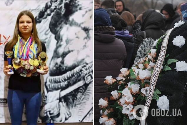Должна была ехать на соревнования в Австрию: на Харьковщине попрощались с 17-летней чемпионкой Европы, которую убила Россия. Фото