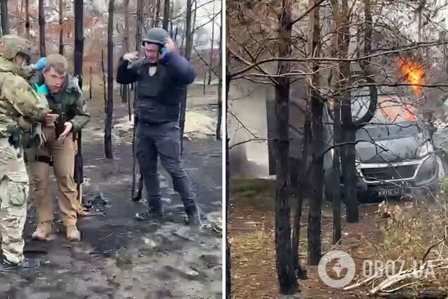 Российский FPV-дрон атаковал эвакуационное авто под Лиманом: пострадал волонтер из США. Видео