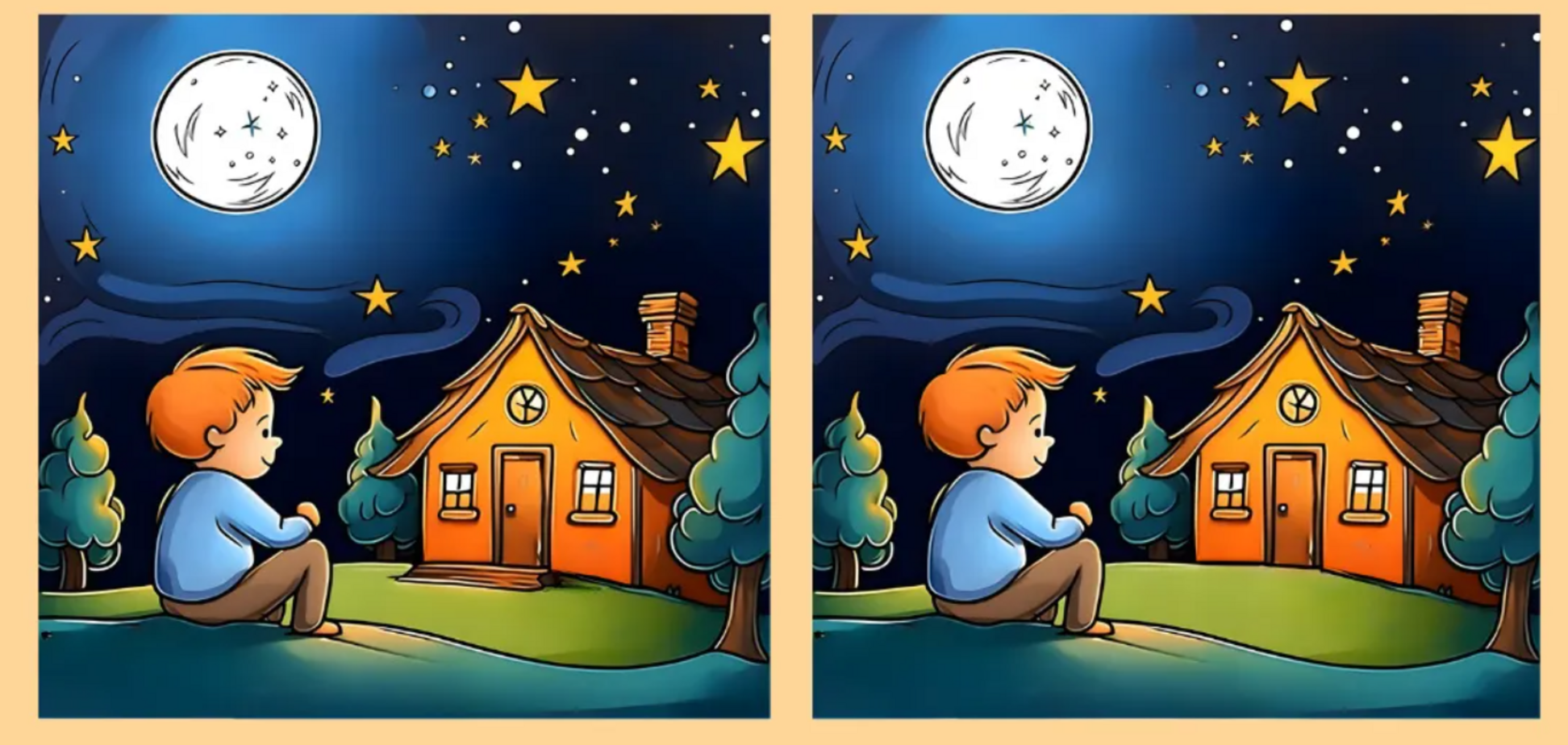 Найдите три отличия: быстрая головоломка на внимательность