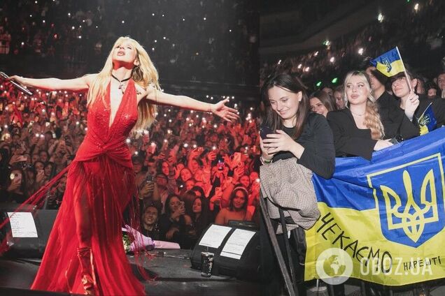 'Поставила пляму на репутації'. Вчинок Лободи з українським прапором на концерті розізлив мережу