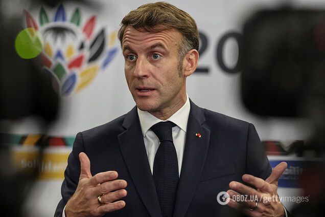 'Это совершенно очевидно': Макрон заявил, что Россия не намерена обсуждать план мира и прекращать огонь