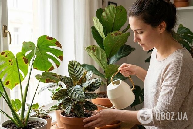 Якщо листя стає коричневим: як врятувати кімнатні рослини