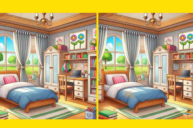 Есть 30 секунд и 4 отличия: головоломка для самых внимательных