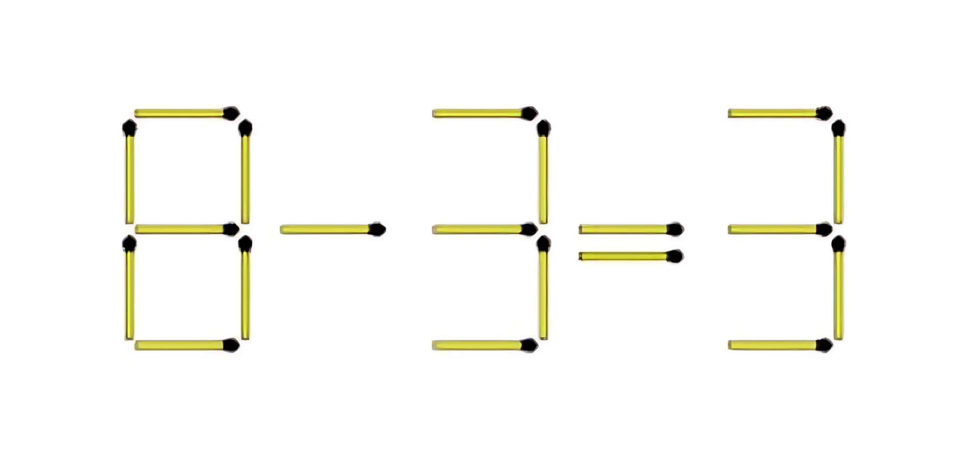 Пересуньте сірник і знайдіть відповідь за 20 секунд: головоломка
