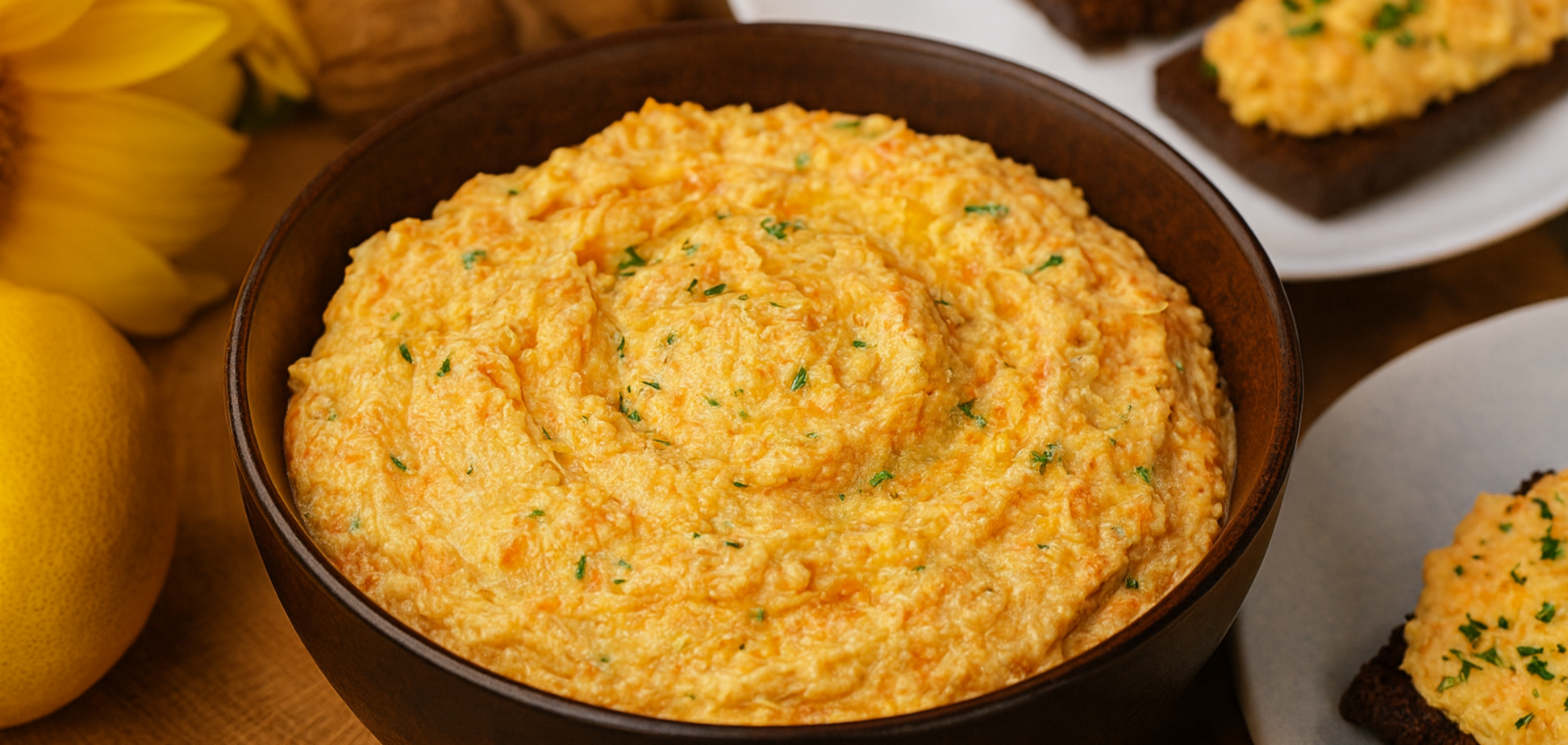 Элементарная намазка с морковью, сыром и чесноком: готовится 5 минут