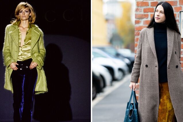 Оксамитові штани з 90-х будуть найрозкішнішим трендом зими: з чим їх носити