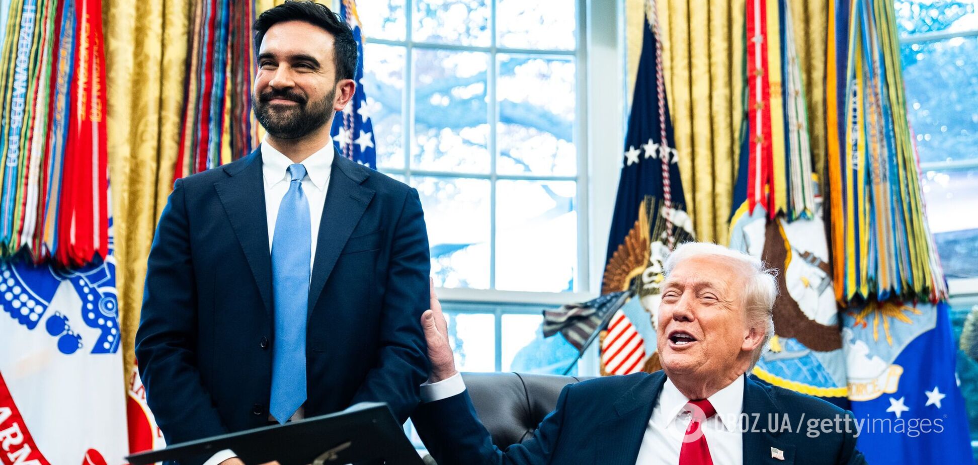 Донадьд Трамп і Зохран Мамдані