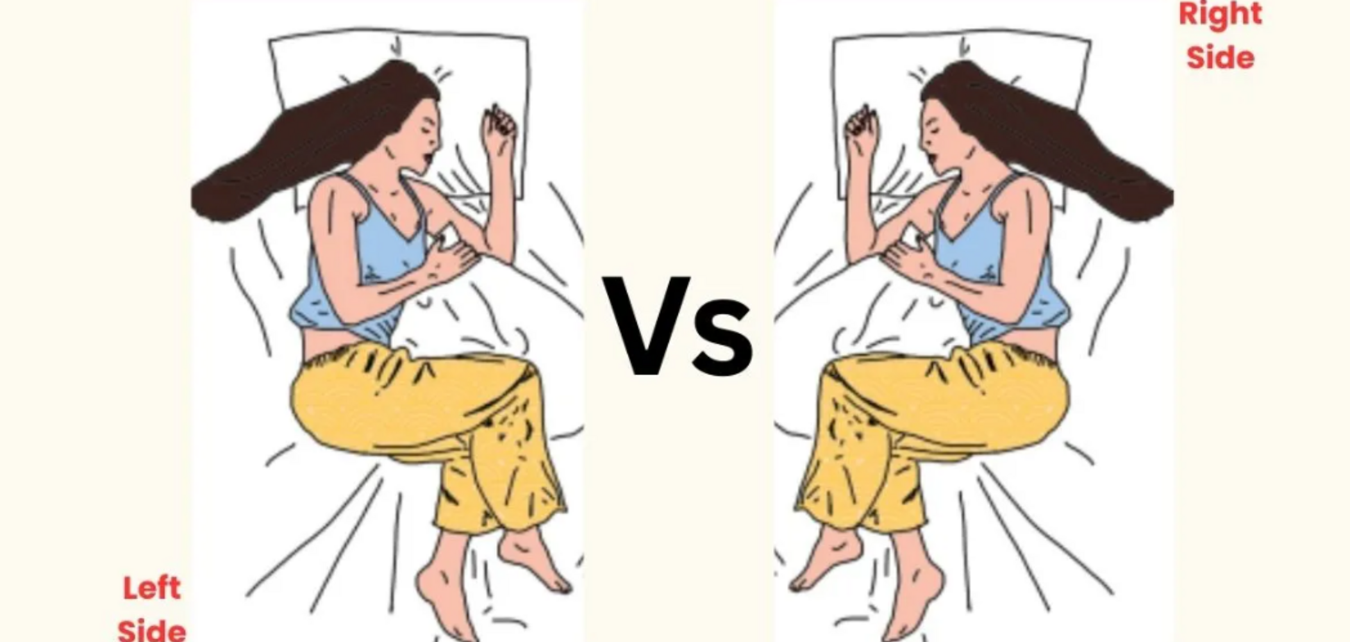 На какой стороне вы спите? Тест, который покажет ваш тип мышления