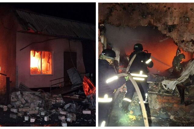 Оккупанты атаковали Днепропетровщину: произошли пожары, есть пострадавшие. Фото