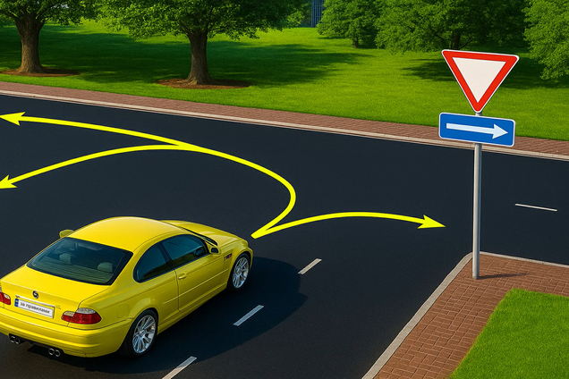 Куди дозволено проїхати? Тест на знання ПДР