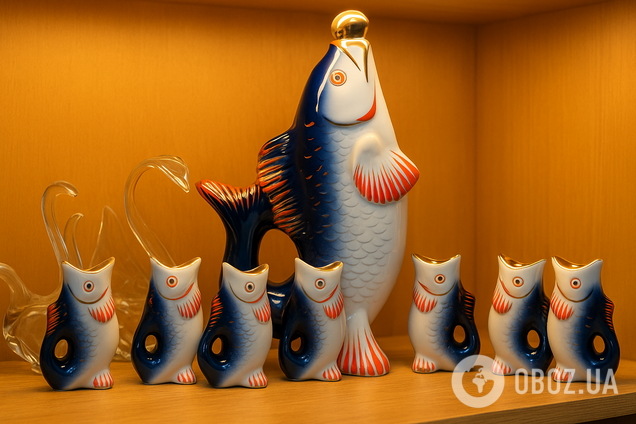 Кто придумал сервиз из фарфоровых рыбок и почему он стал хитом в СССР