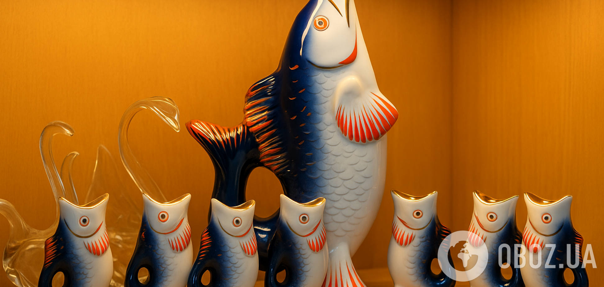 Кто придумал сервиз из фарфоровых рыбок и почему он стал хитом в СССР