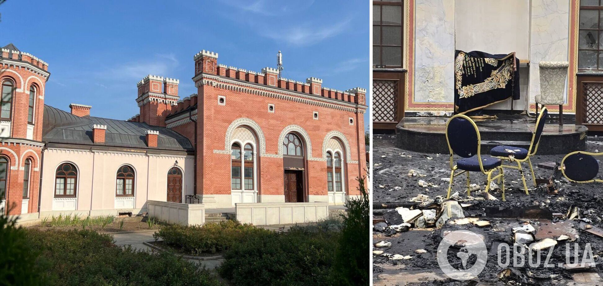 В Черновцах подожгли синагогу: поджигателя задержали, у него подозревают психическое заболевание. Фото