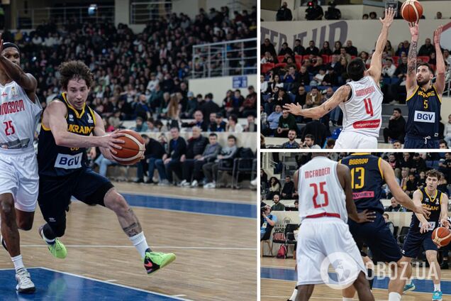 Україна в чудовому стилі обіграла Грузію у відборі на ЧС-2027 з баскетболу: з'явилося відео найкращих моментів матчу