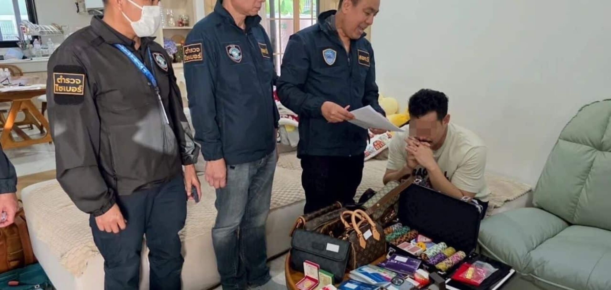 Задержанный организатор нелегального казино