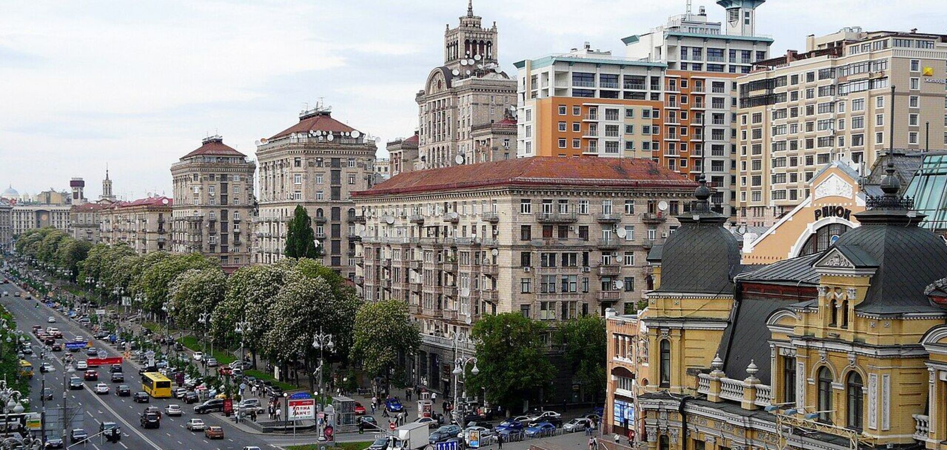 В сети показали, как в 1938 году выглядел Крещатик в Киеве. Редкое фото