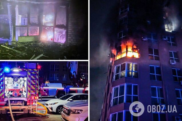 Под Киевом произошел пожар в многоэтажке: из дома эвакуировали 150 человек. Подробности и фото