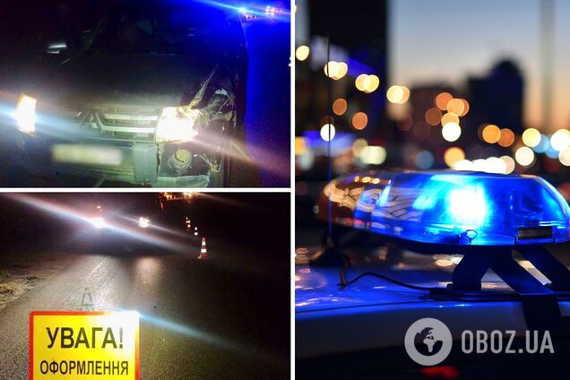 На Киевщине внедорожник на скорости сбил насмерть пешехода. Подробности ДТП и фото