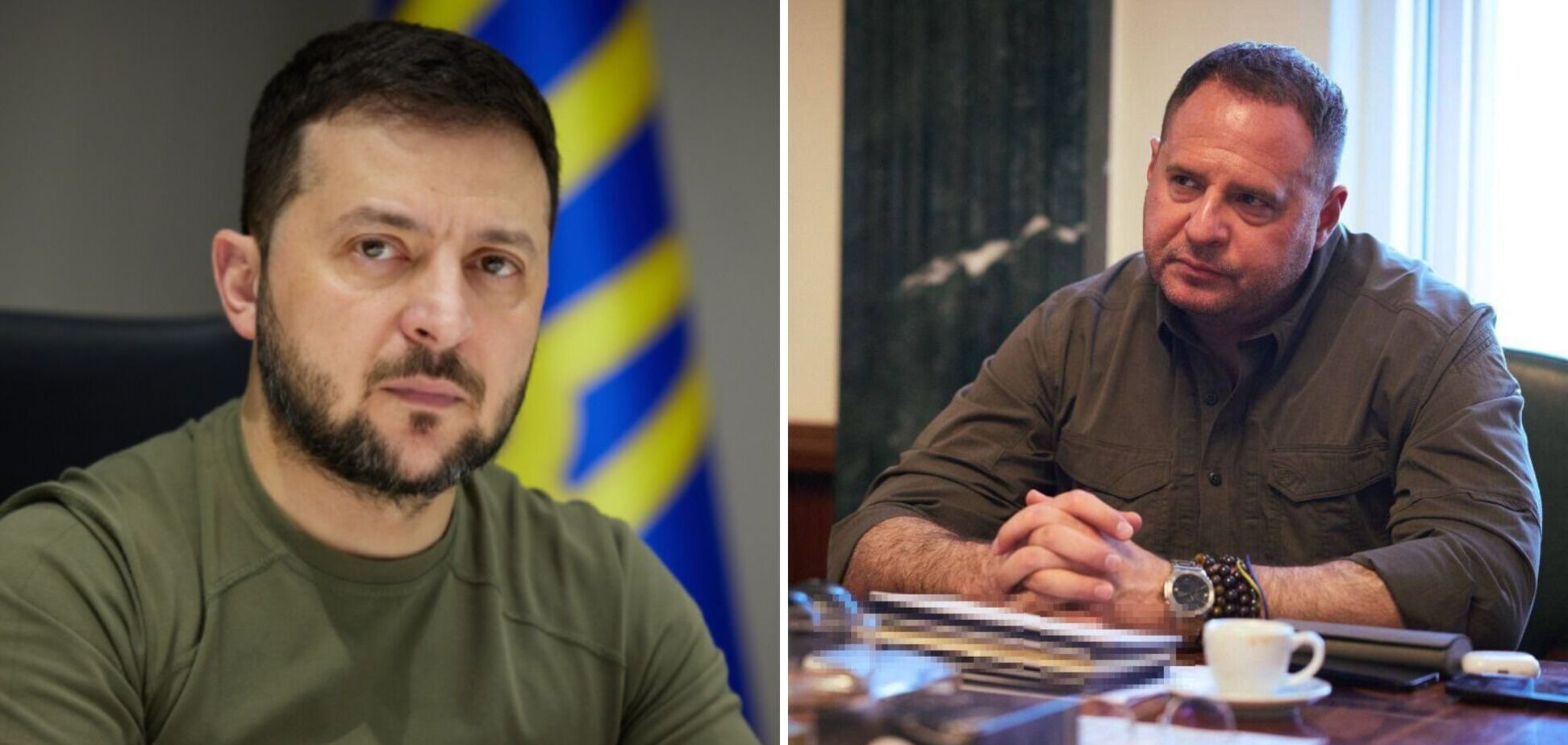 Владимир Зеленский. Андрей Ермак