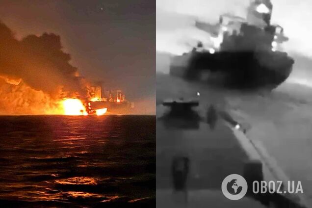 CБУ і ВМС атакували танкери тіньового флоту РФ дронами Sea Baby: деталі і відео спецоперації