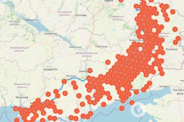 Бойцы ГУР взломали сети спецсвязи РФ вдоль фронта с Украиной и в Африке. Карта