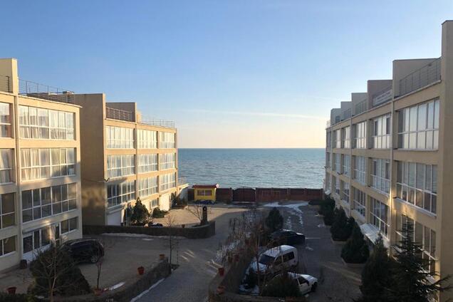 Отели на море в Украине. Иллюстрация