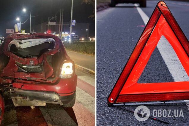 Мотоцикл влетел в авто: в Киевской области в результате ДТП погибли два человека. Фото