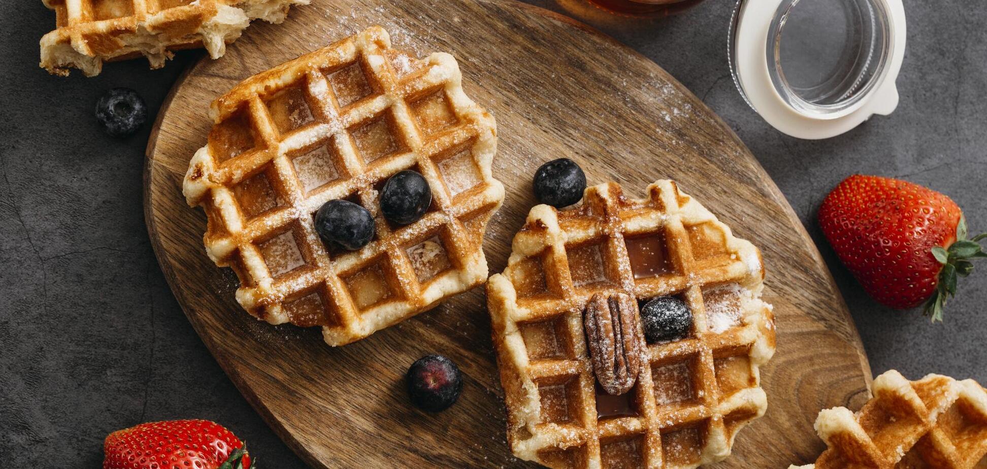 Смачні гарбузові вафлі для сніданку або перекусу: як приготувати