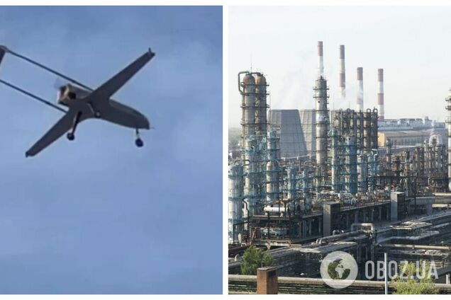 Дроны атаковали нефтехимический завод в Башкортостане: произошел обвал. Фото и видео
