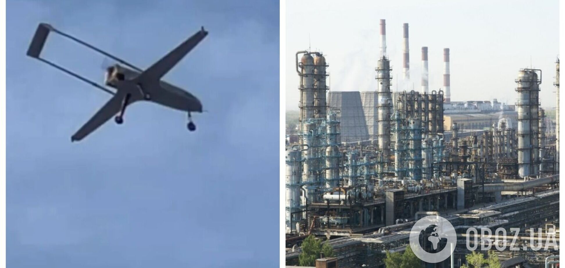 Дрони атакували нафтохімічний завод у Башкортостані: стався обвал. Фото і відео