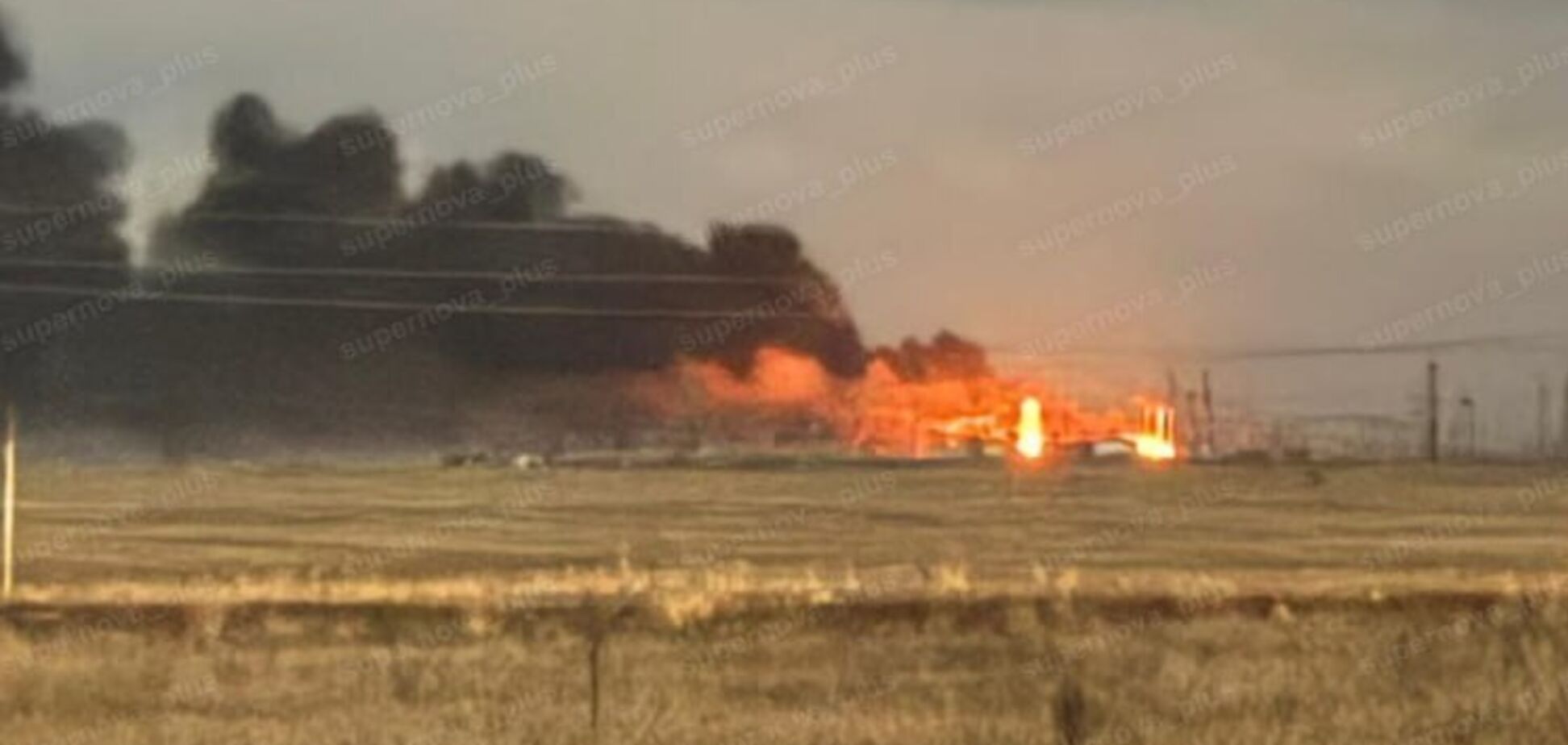 Украинские дроны повредили электроподстанцию 'Фроловская' в Волгоградской области: зафиксирован пожар