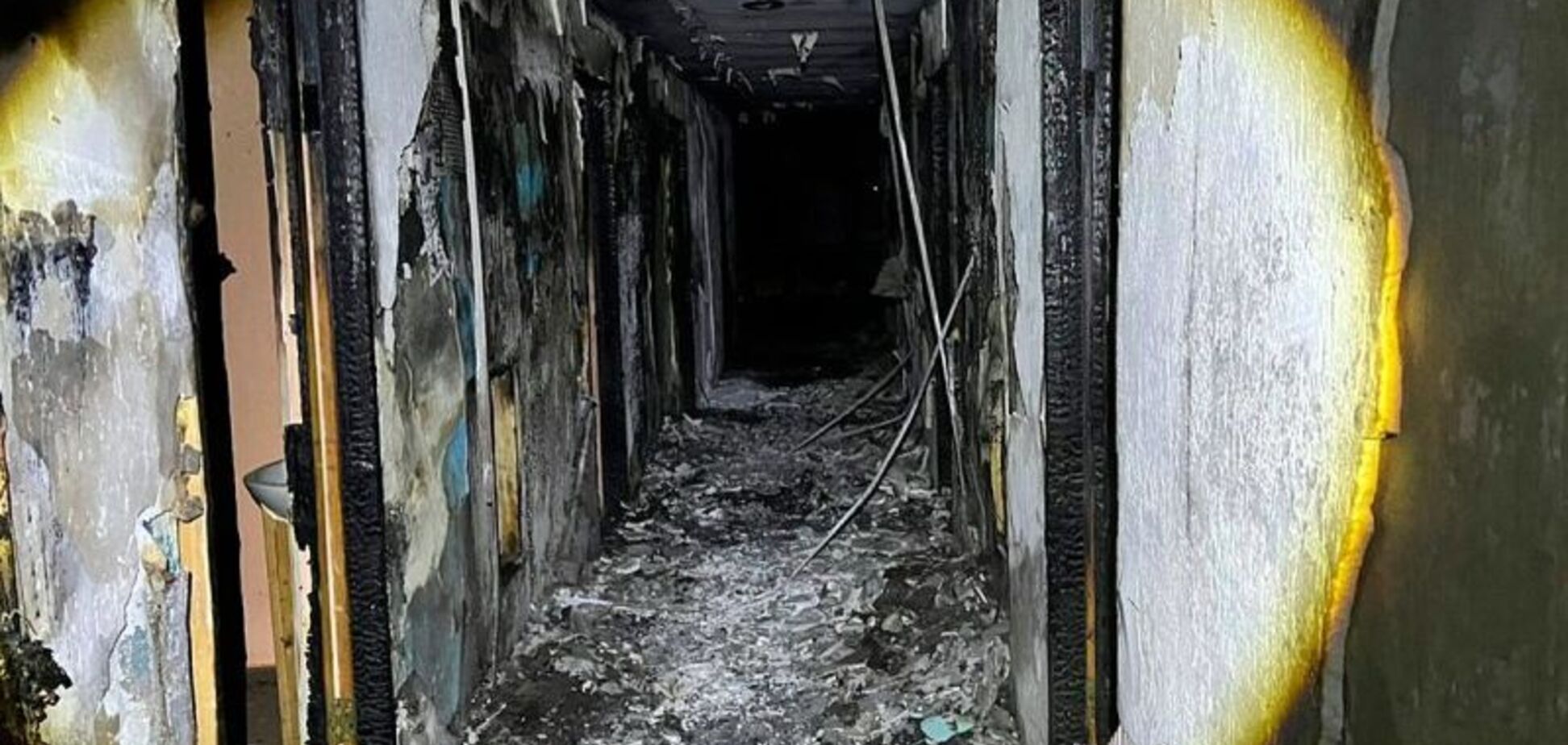 На Полтавщине произошел пожар в общежитии языкового лагеря: есть пострадавший