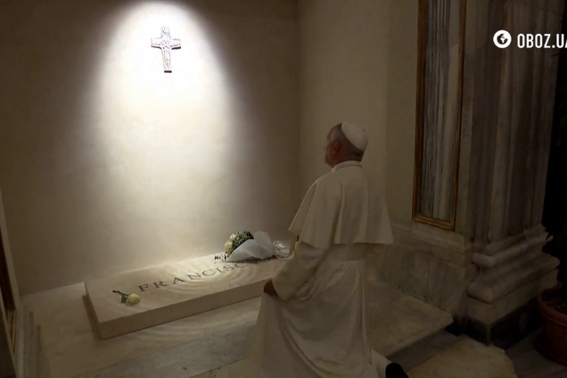 Как выглядит гробница Папы Римского Франциска: в сети появилось видео